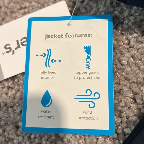 Carters dinosaur boys jacket blue size 24 months NWT! - Picture 6 of 6